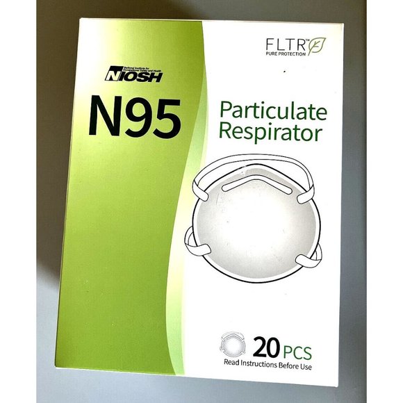 FLTR Other Fltr Niosh N95 Particulate Respirator Mask White 2 Pk Model Fpk265rd Sealed